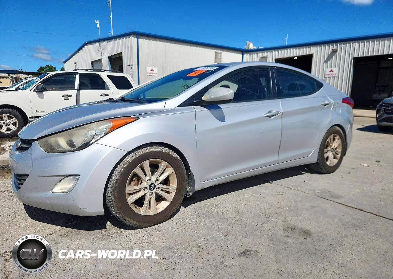 2013 Hyundai Elantra Limited VIN:KMHDH4AE1DU780810 - 1