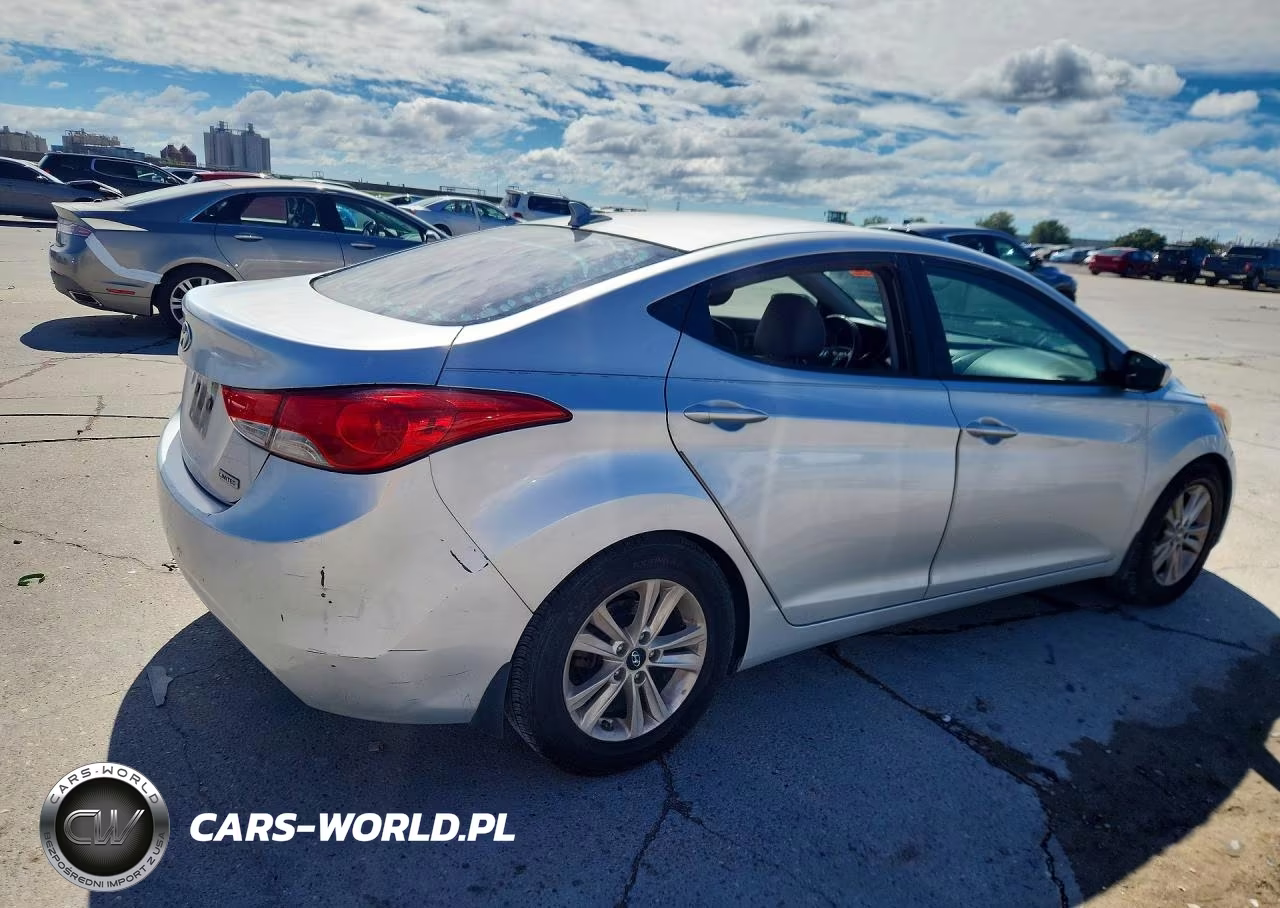 2013 Hyundai Elantra Limited VIN:KMHDH4AE1DU780810 - 3