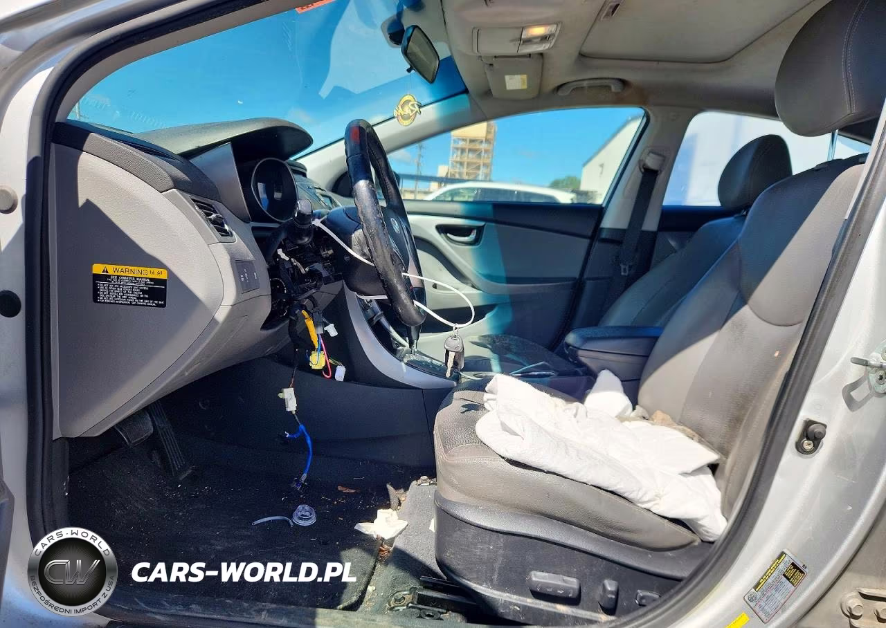 2013 Hyundai Elantra Limited VIN:KMHDH4AE1DU780810 - 7