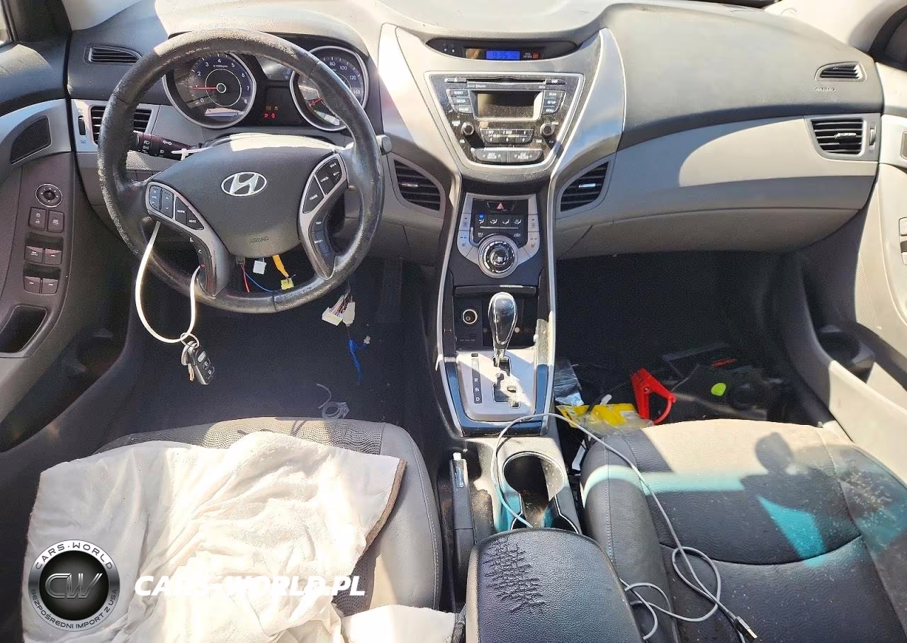 2013 Hyundai Elantra Limited VIN:KMHDH4AE1DU780810 - 8