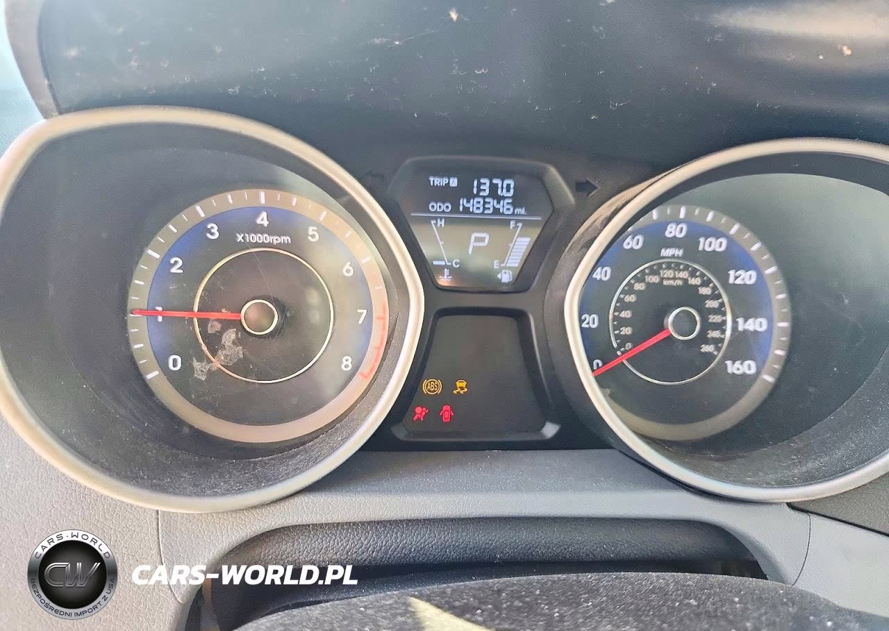 2013 Hyundai Elantra Limited VIN:KMHDH4AE1DU780810 - 9