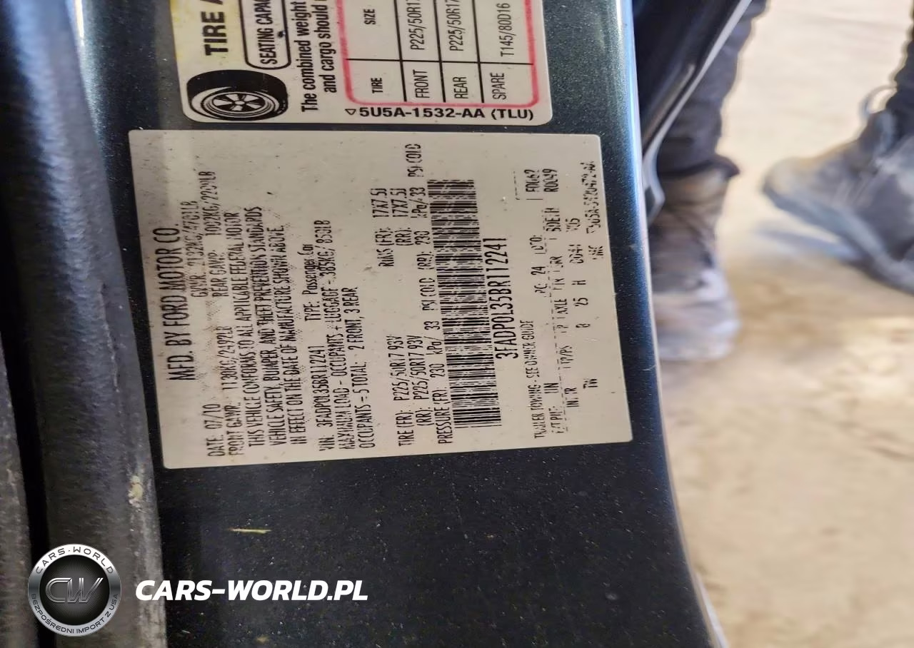 2011 Ford Fusion Hybrid VIN:3FADP0L35BR112241 - 12