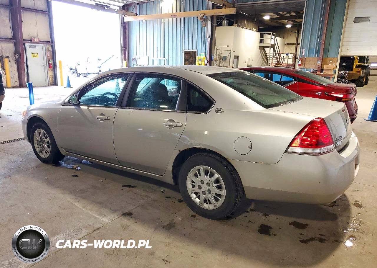 2008 Chevrolet Impala Police VIN:2G1WS583981363731 - 2