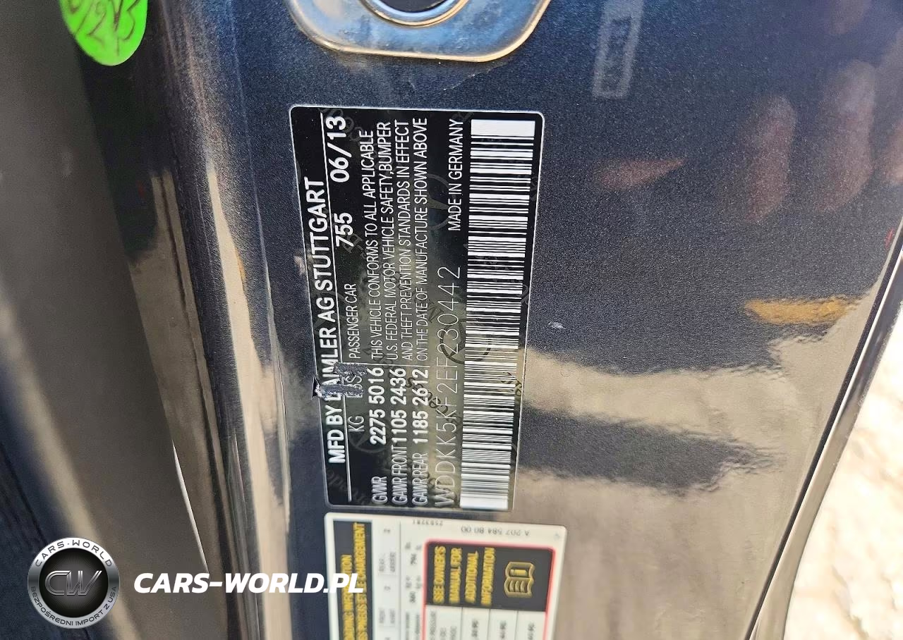 2014 Mercedes-Benz E 350 VIN:WDDKK5KF2EF230442 - 12