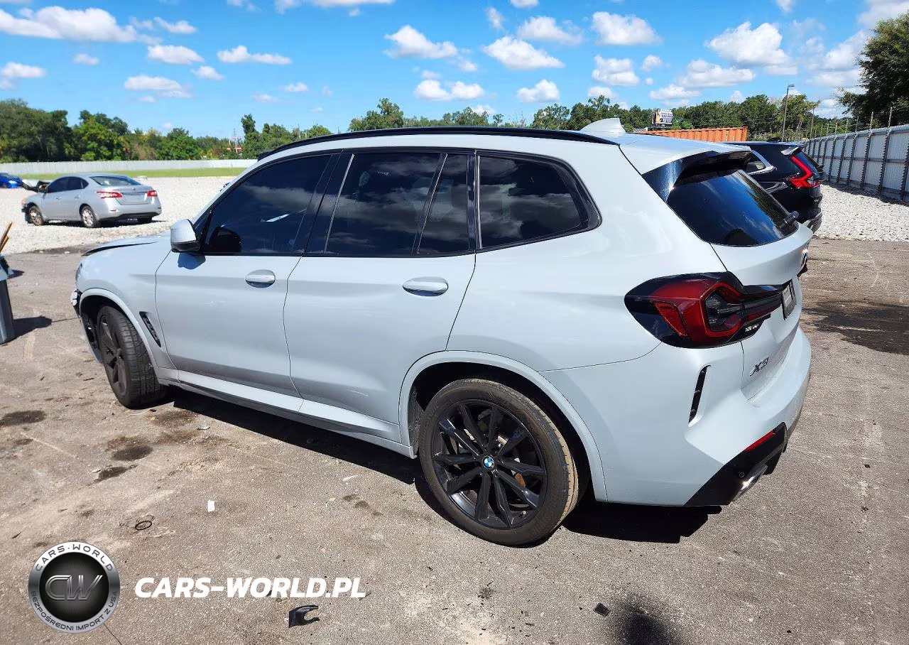 2022 BMW X3 Sdrive30I VIN:5UX43DP07N9K11932 - 2