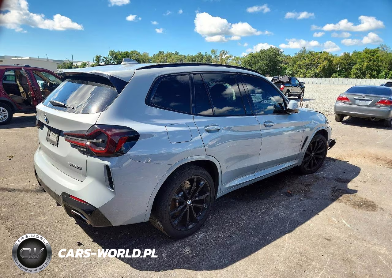 2022 BMW X3 Sdrive30I VIN:5UX43DP07N9K11932 - 3
