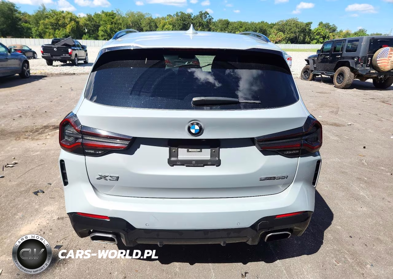 2022 BMW X3 Sdrive30I VIN:5UX43DP07N9K11932 - 6