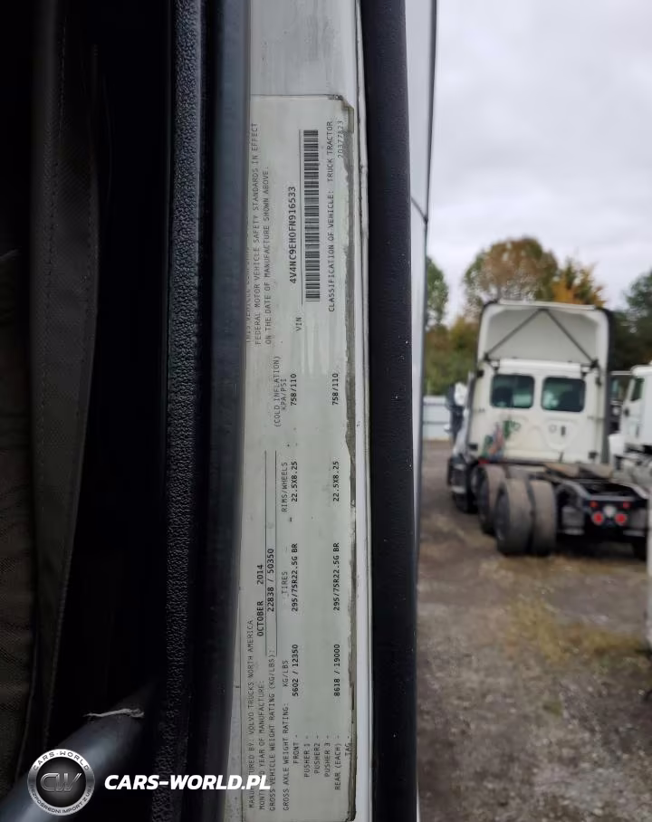 2015 Volvo Vn Vnl VIN:4V4NC9EH0FN916533 - 10