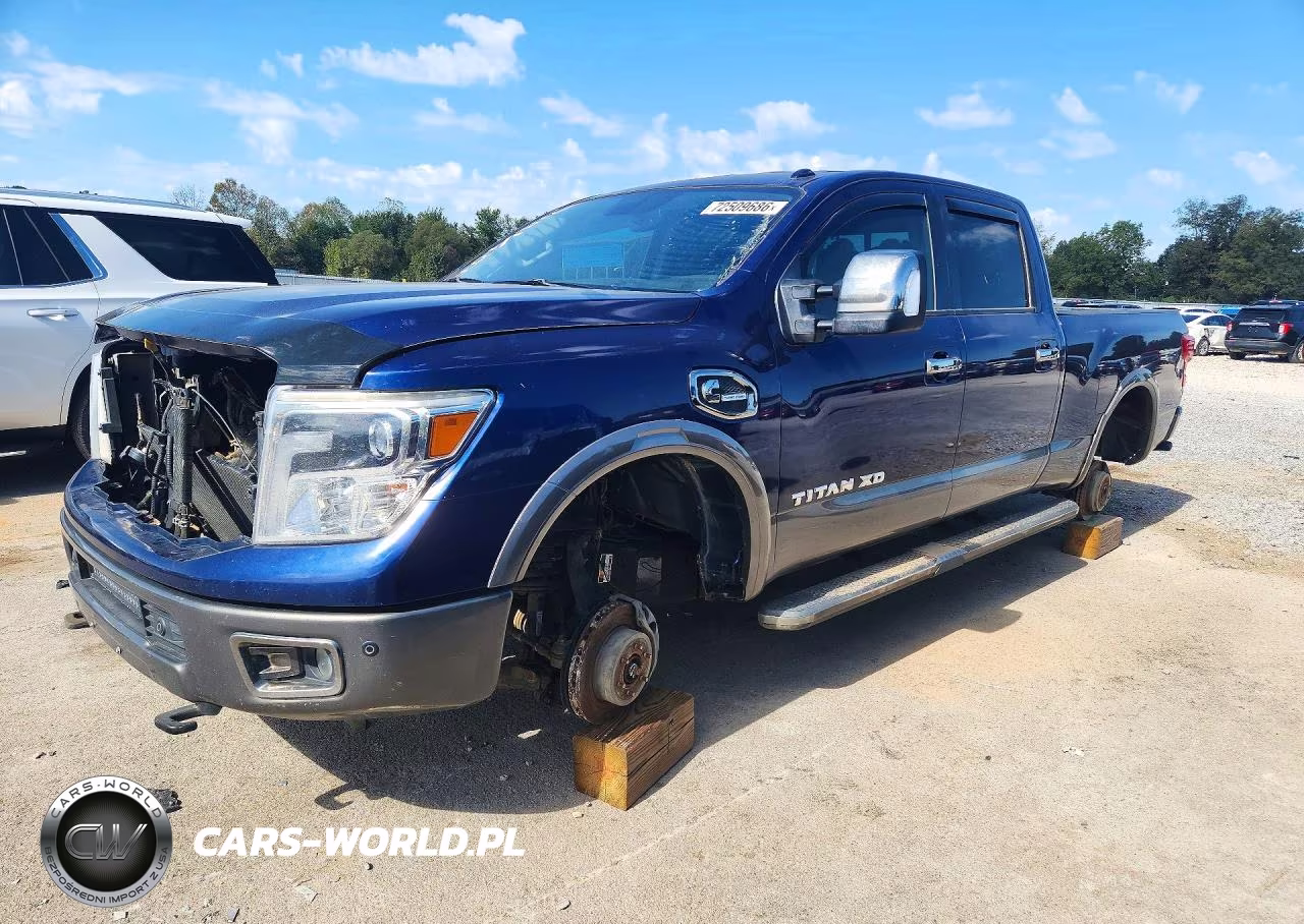 2017 Nissan Titan Xd Platinum Reserve VIN:1N6BA1F49HN568619 - 1