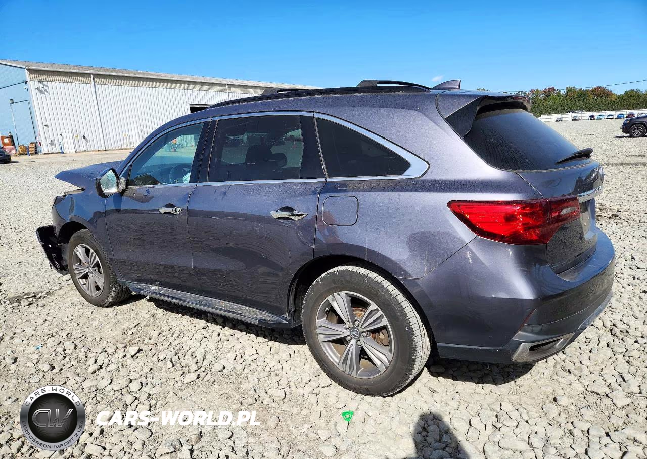 2019 Acura Mdx VIN:5J8YD4H38KL036714 - 2