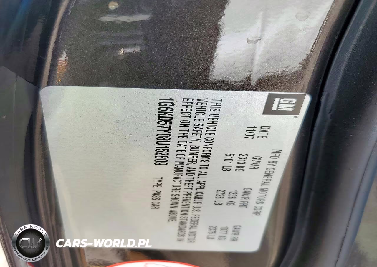 2008 Cadillac Dts VIN:1G6KD57Y08U152809 - 12