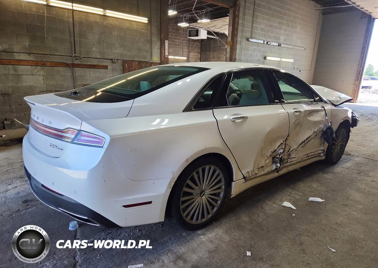 2017 Lincoln Mkz Reserve VIN:3LN6L5F99HR634905 - 3