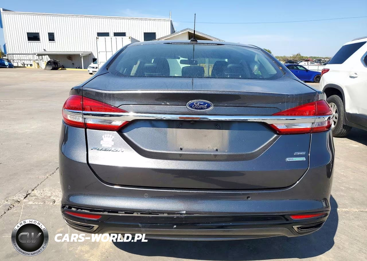 2018 Ford Fusion Se VIN:3FA6P0H97JR184367 - 6