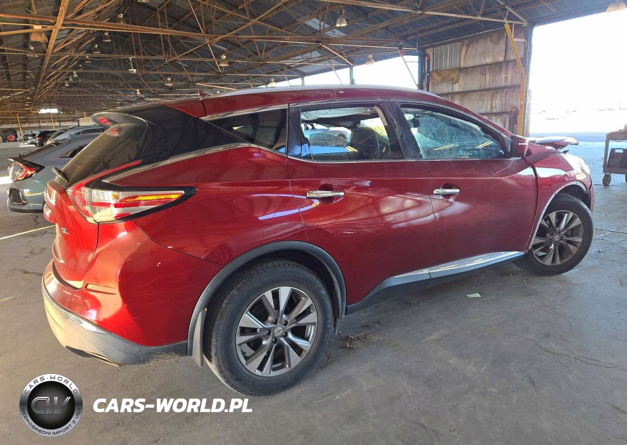 2015 Nissan Murano Sl VIN:5N1AZ2MG2FN213522 - 3