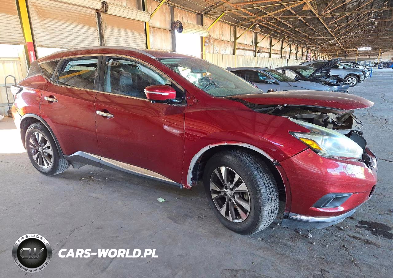 2015 Nissan Murano Sl VIN:5N1AZ2MG2FN213522 - 4