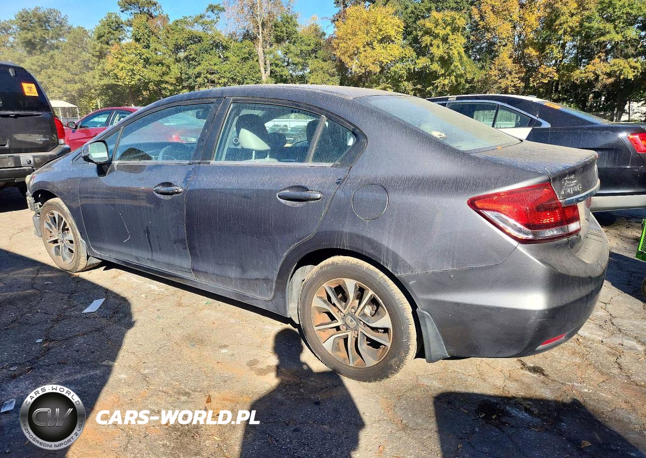 2013 Honda Civic Exl VIN:2HGFB2F90DH524502 - 2
