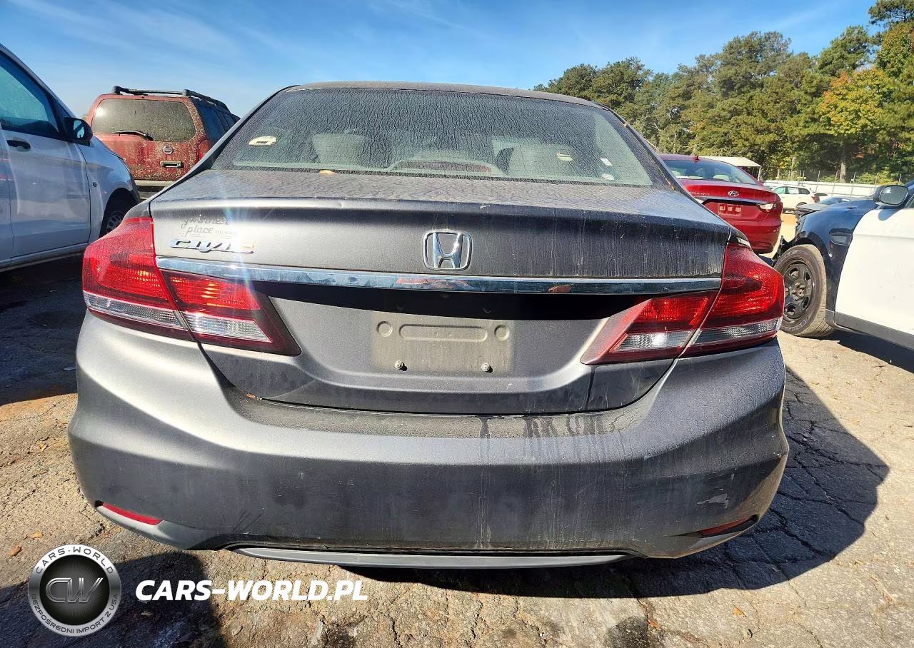2013 Honda Civic Exl VIN:2HGFB2F90DH524502 - 6