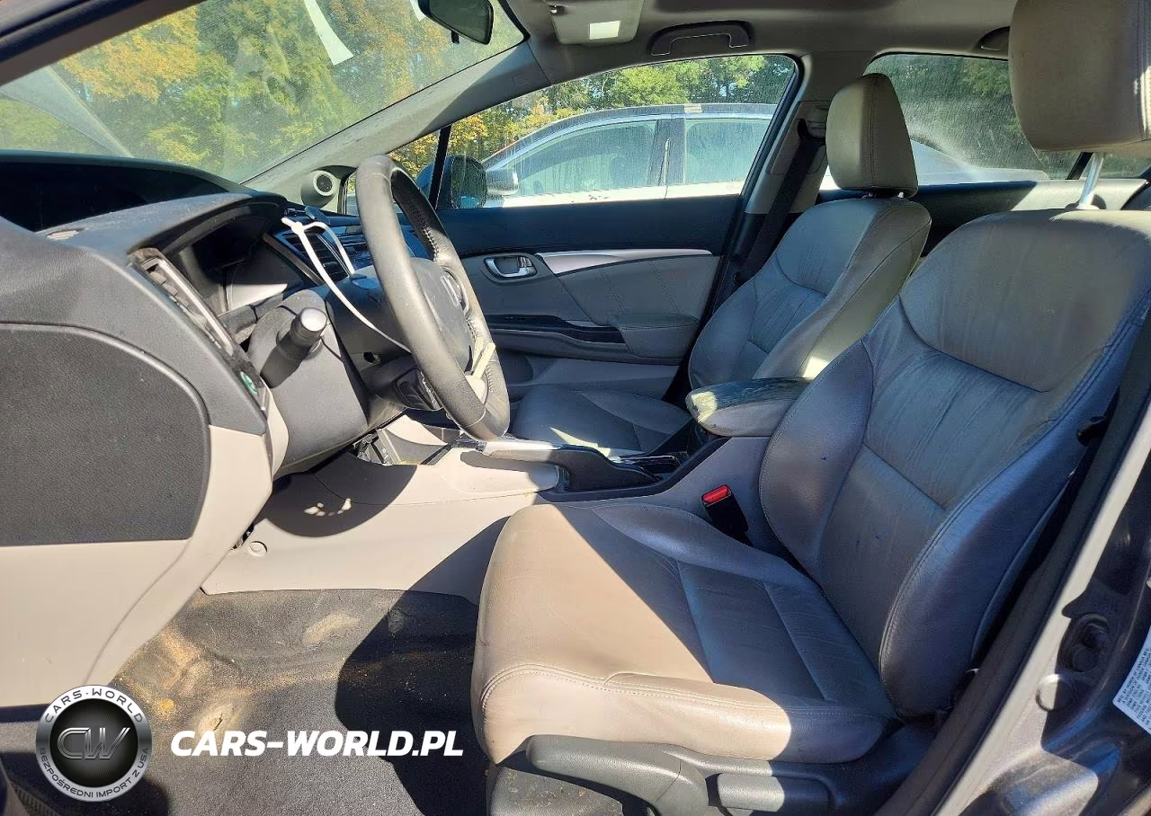 2013 Honda Civic Exl VIN:2HGFB2F90DH524502 - 7
