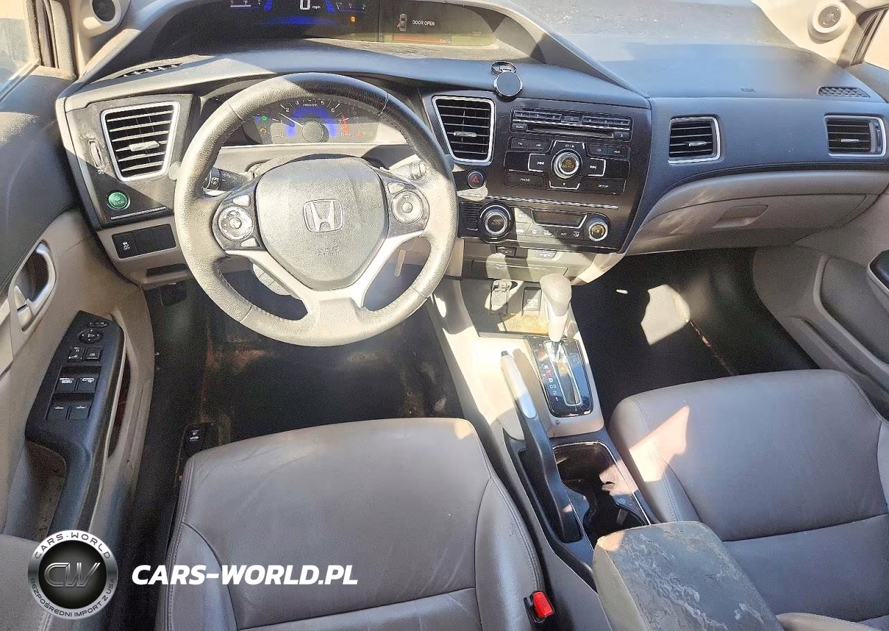 2013 Honda Civic Exl VIN:2HGFB2F90DH524502 - 8
