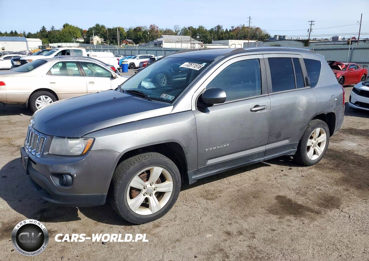 2014 Jeep Compass Latitude VIN:1C4NJDEB2ED503517 - 1