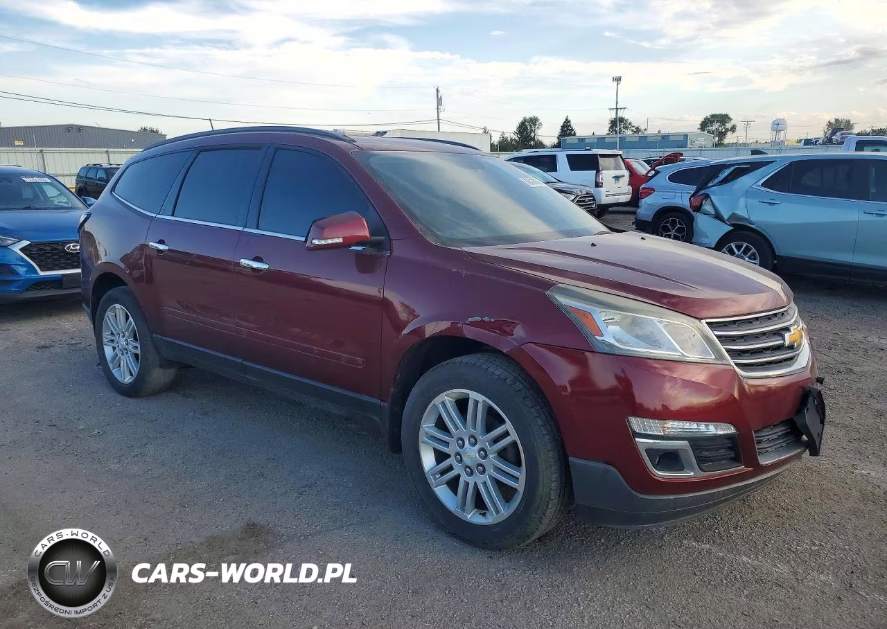 2015 Chevrolet Traverse Lt VIN:1GNKVGKD6FJ390115 - 4