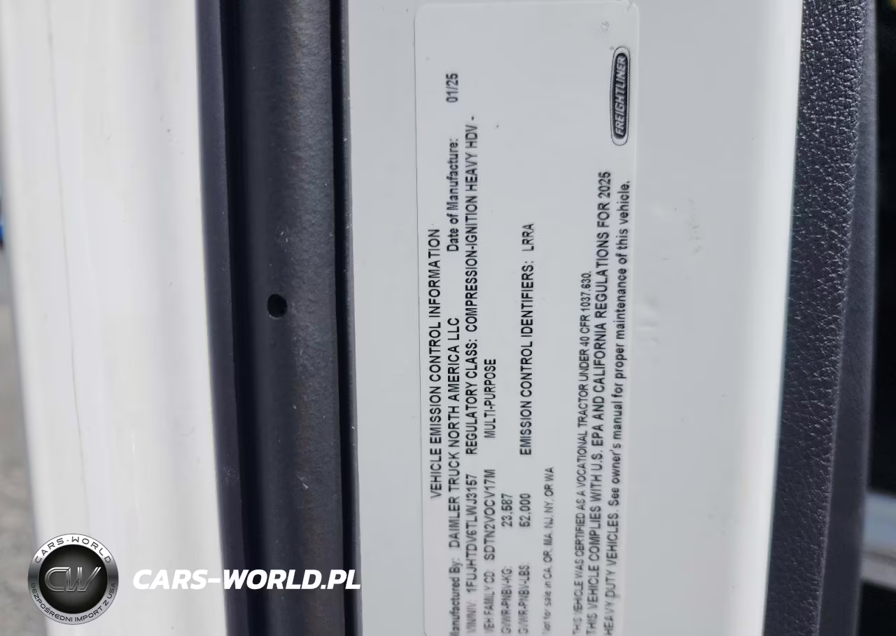 2026 Freightliner Cascadia 116 Semi Truck VIN:1FUJHTDV6TLWJ3157 - 11