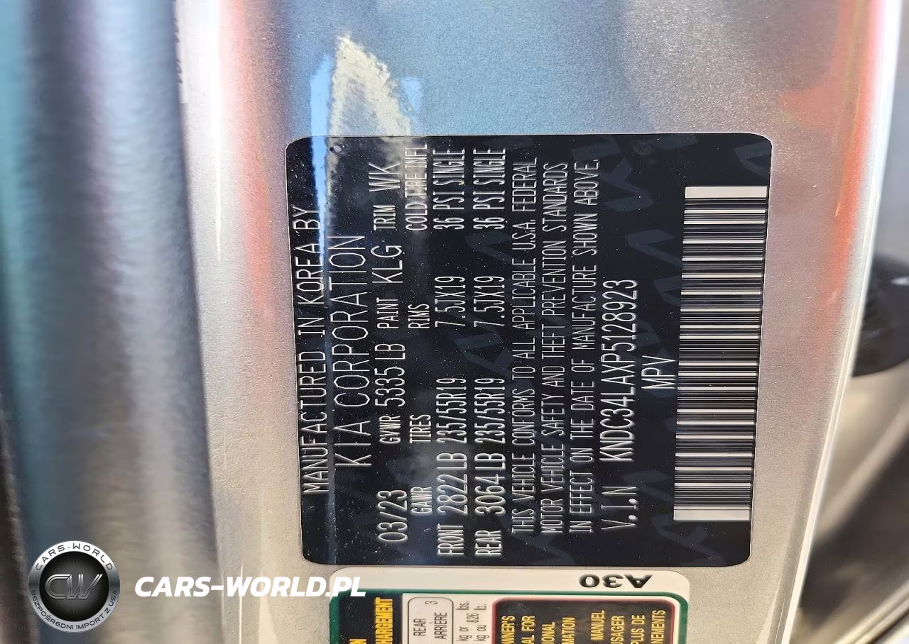 2023 Kia Ev6 Wind VIN:KNDC34LAXP5128923 - 13