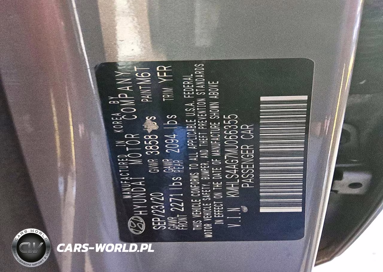 2021 Hyundai Elantra Sel VIN:KMHLS4AG7MU066355 - 12