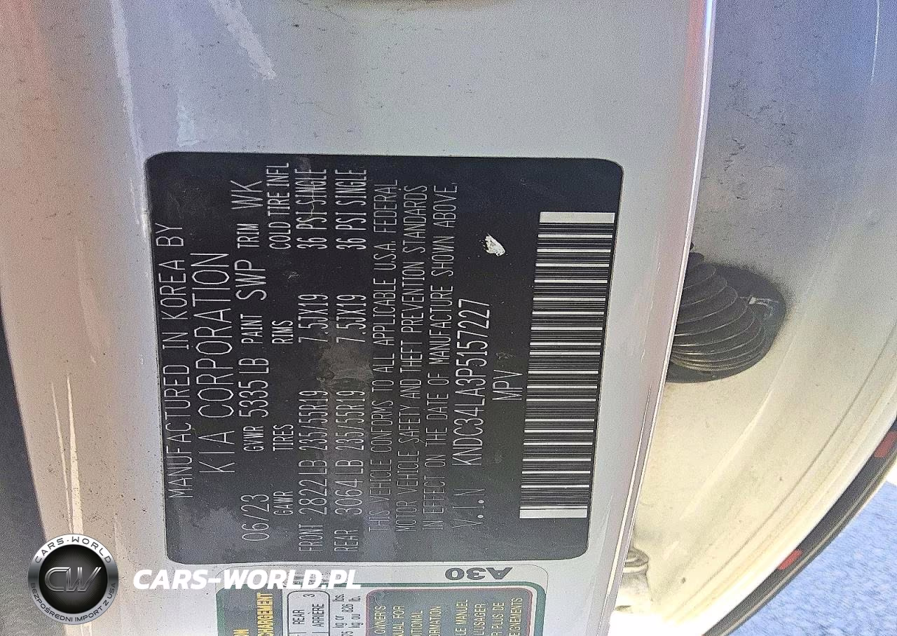 2023 Kia Ev6 Wind VIN:KNDC34LA3P5157227 - 12