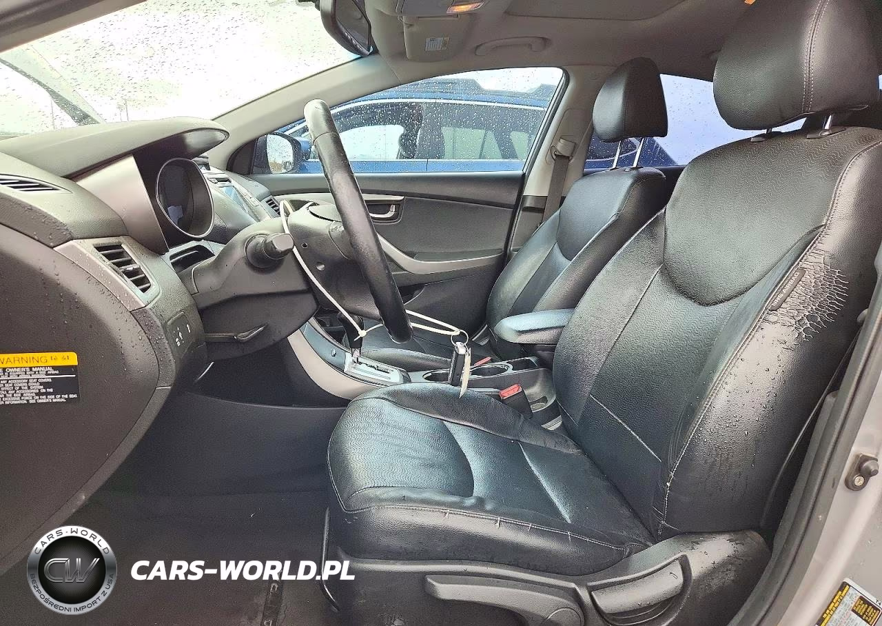 2012 Hyundai Elantra Limited VIN:KMHDH4AE6CU478511 - 7