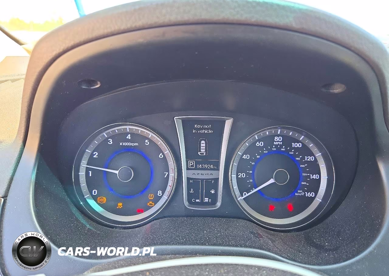 2013 Hyundai Azera Base VIN:KMHFH4JG2DA199571 - 9