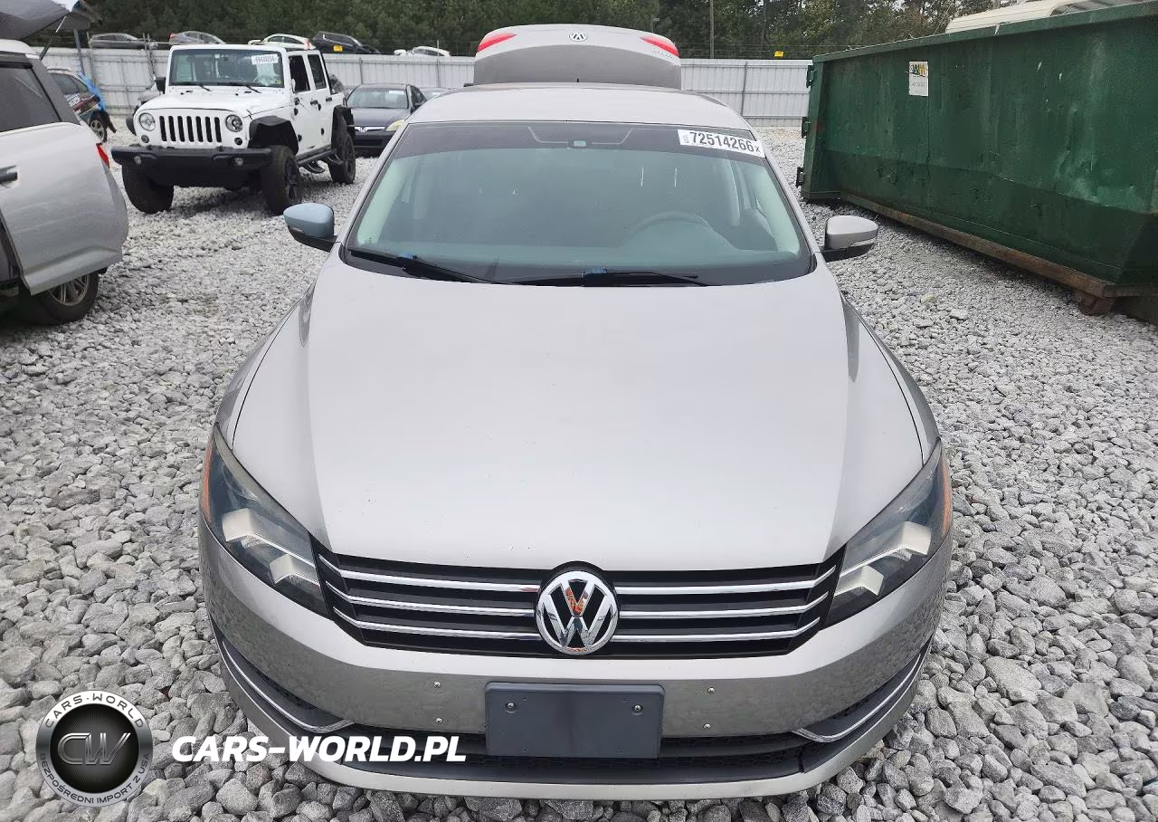 2013 Volkswagen Passat S VIN:1VWAH7A38DC109712 - 5