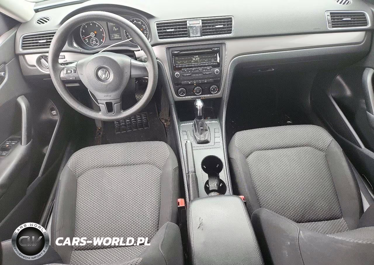 2013 Volkswagen Passat S VIN:1VWAH7A38DC109712 - 8