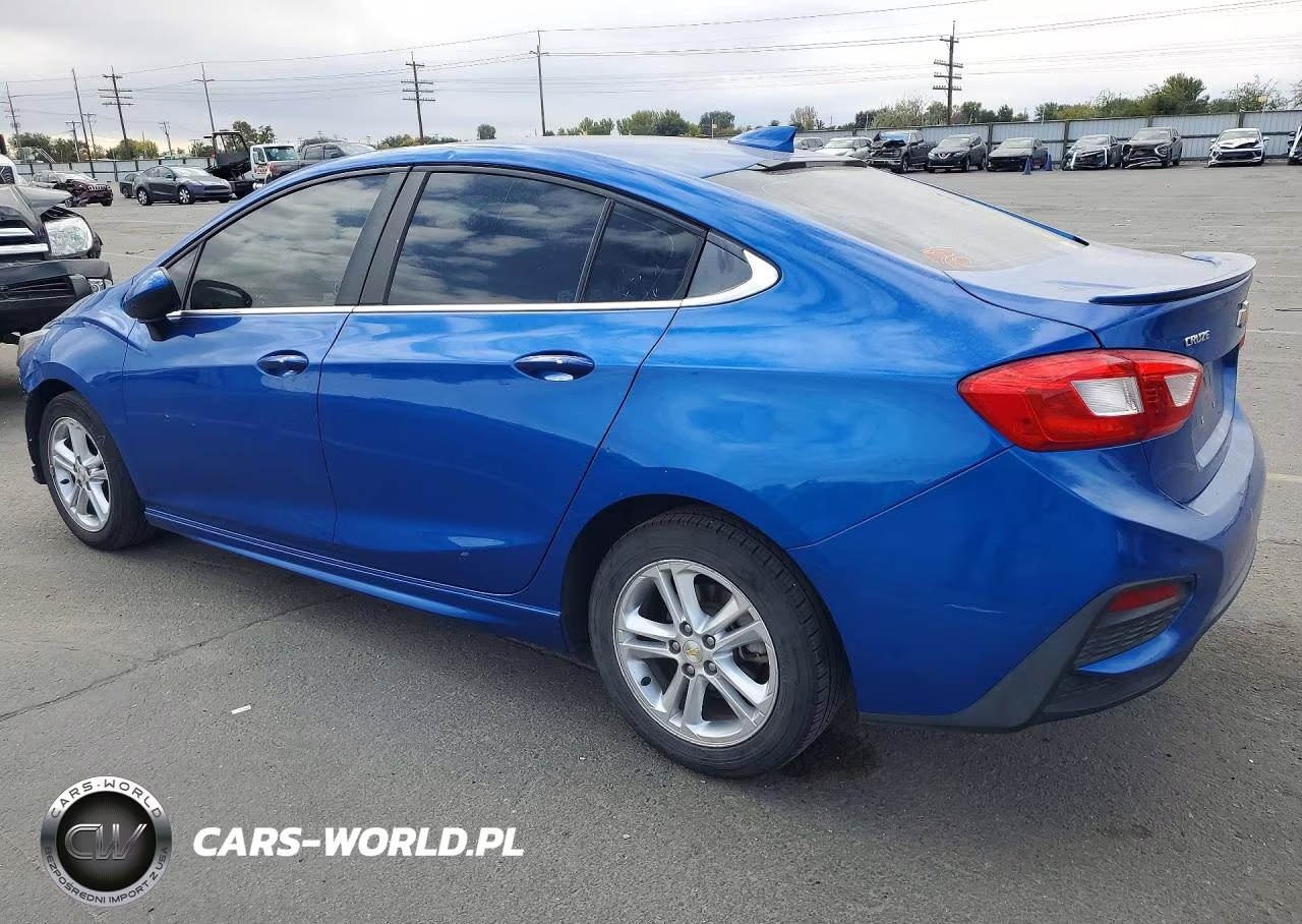 2017 Chevrolet Cruze Lt VIN:1G1BE5SM2H7186420 - 2