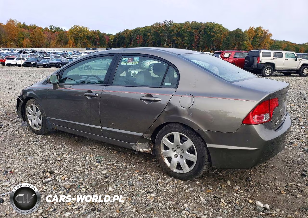 2008 Honda Civic Lx VIN:2HGFA16548H321743 - 2