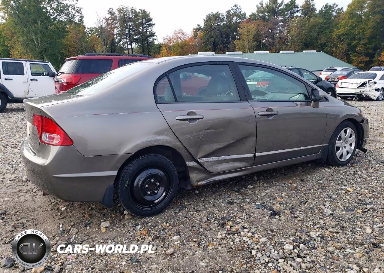 2008 Honda Civic Lx VIN:2HGFA16548H321743 - 3