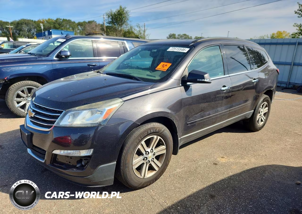2017 Chevrolet Traverse Lt VIN:1GNKVGKD1HJ239511 - 1