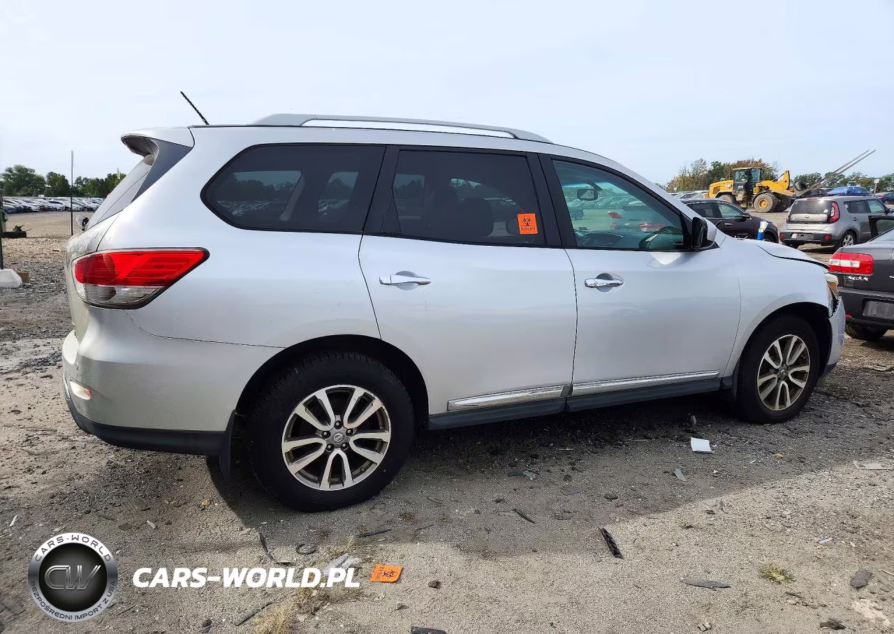 2014 Nissan Pathfinder S VIN:5N1AR2MM7EC612197 - 3
