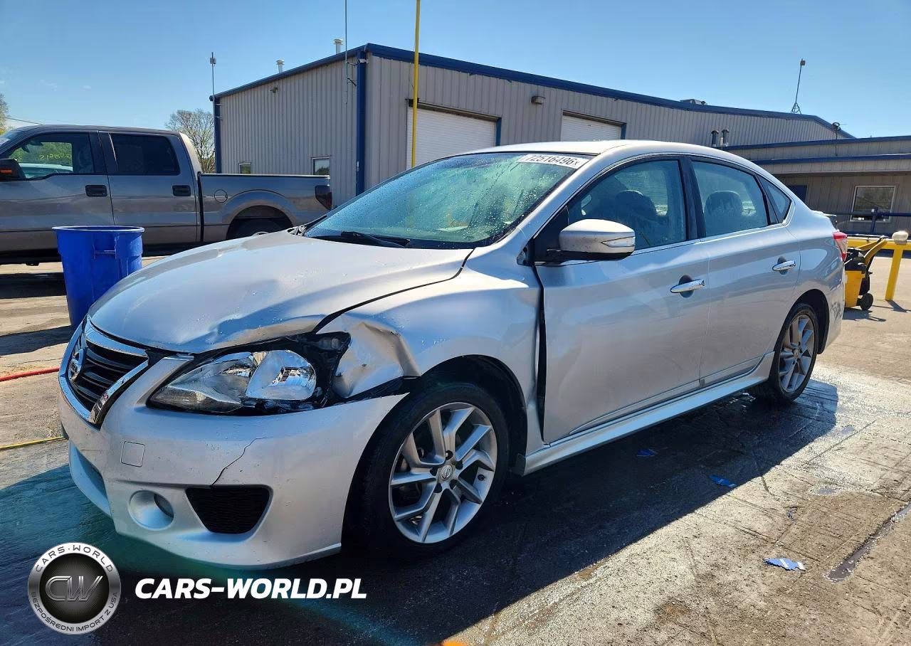 2015 Nissan Sentra Sr VIN:3N1AB7AP4FY230550 - 1