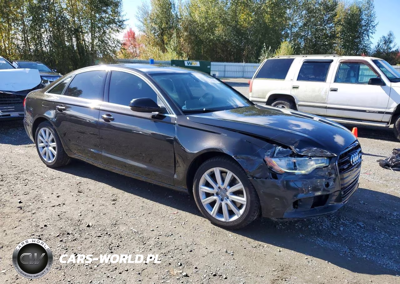 2014 Audi A6 Premium Plus VIN:WAUGFAFC2EN004370 - 4