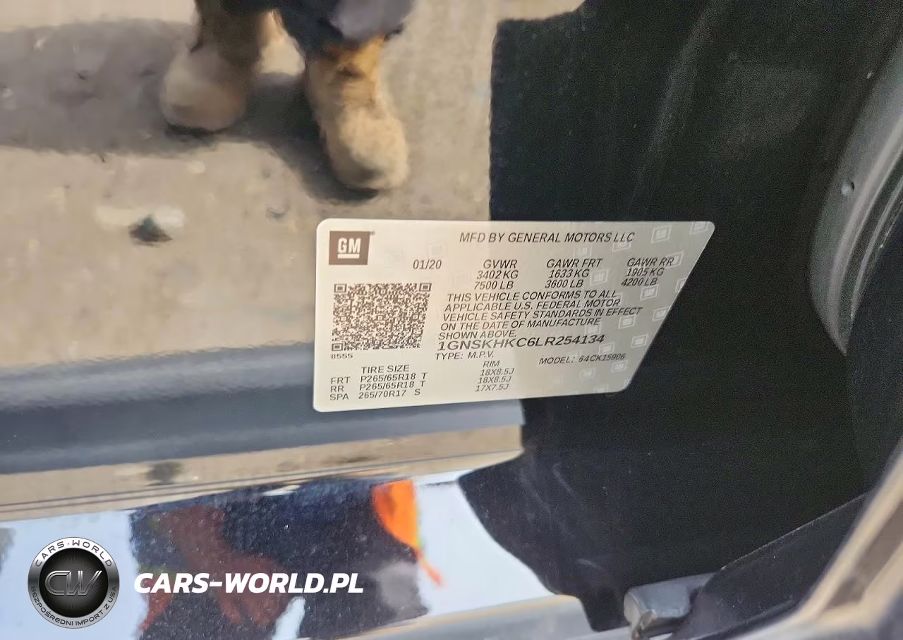 2020 Chevrolet Suburban K1500 Lt VIN:1GNSKHKC6LR254134 - 13