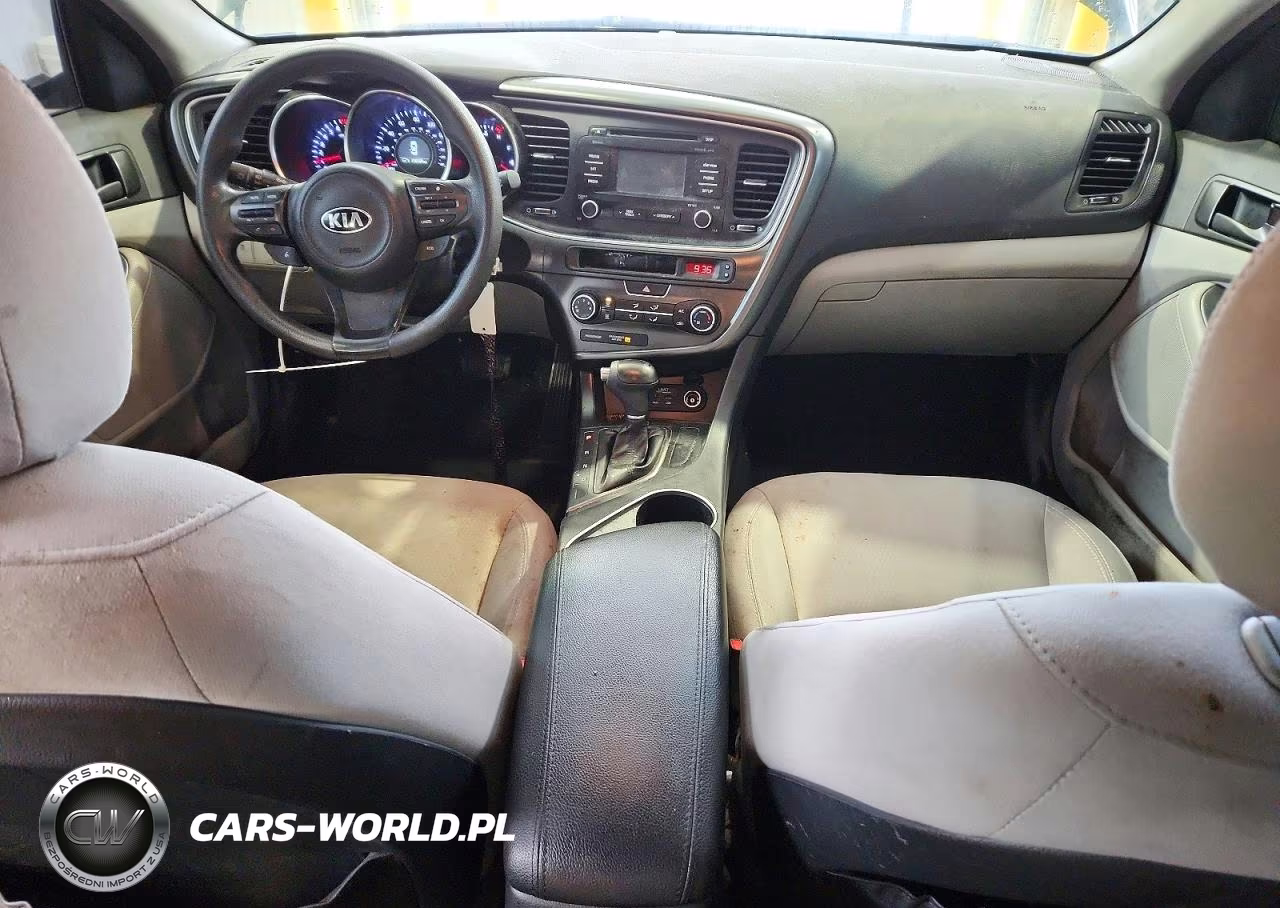 2014 Kia Optima Lx VIN:5XXGM4A70EG304103 - 8