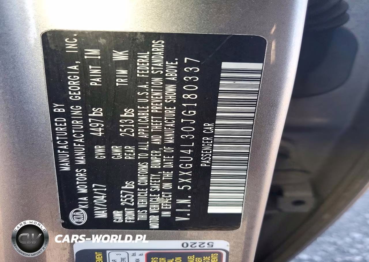 2018 Kia Optima Ex VIN:5XXGU4L30JG180337 - 12