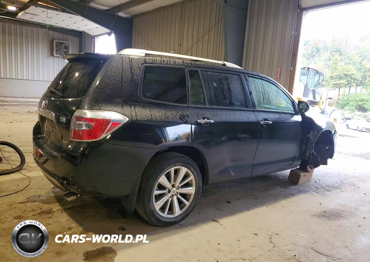 2008 Toyota Highlander Hybrid Limited VIN:JTEEW44A882012486 - 3