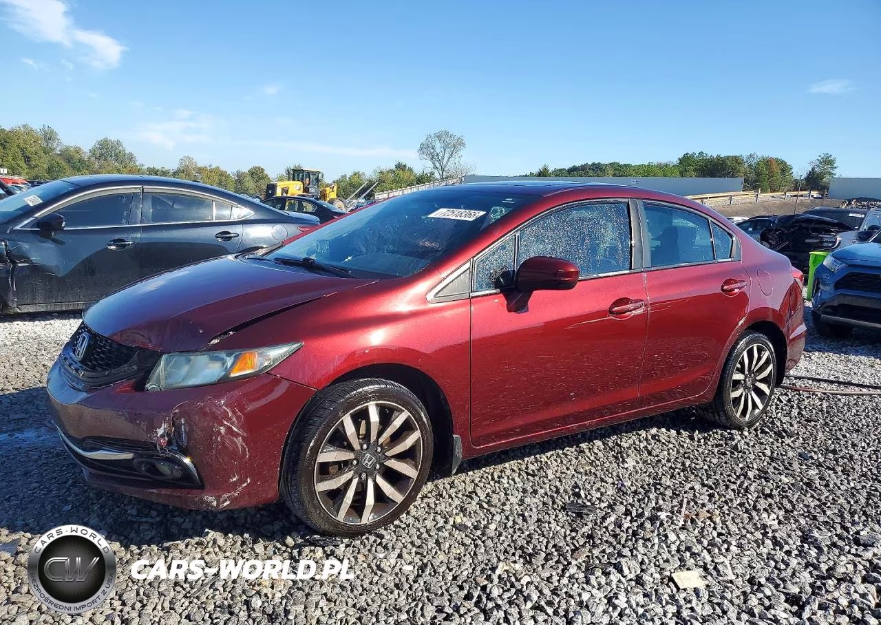 2015 Honda Civic Exl VIN:19XFB2F91FE018738 - 1