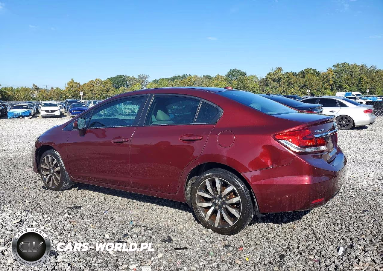 2015 Honda Civic Exl VIN:19XFB2F91FE018738 - 2