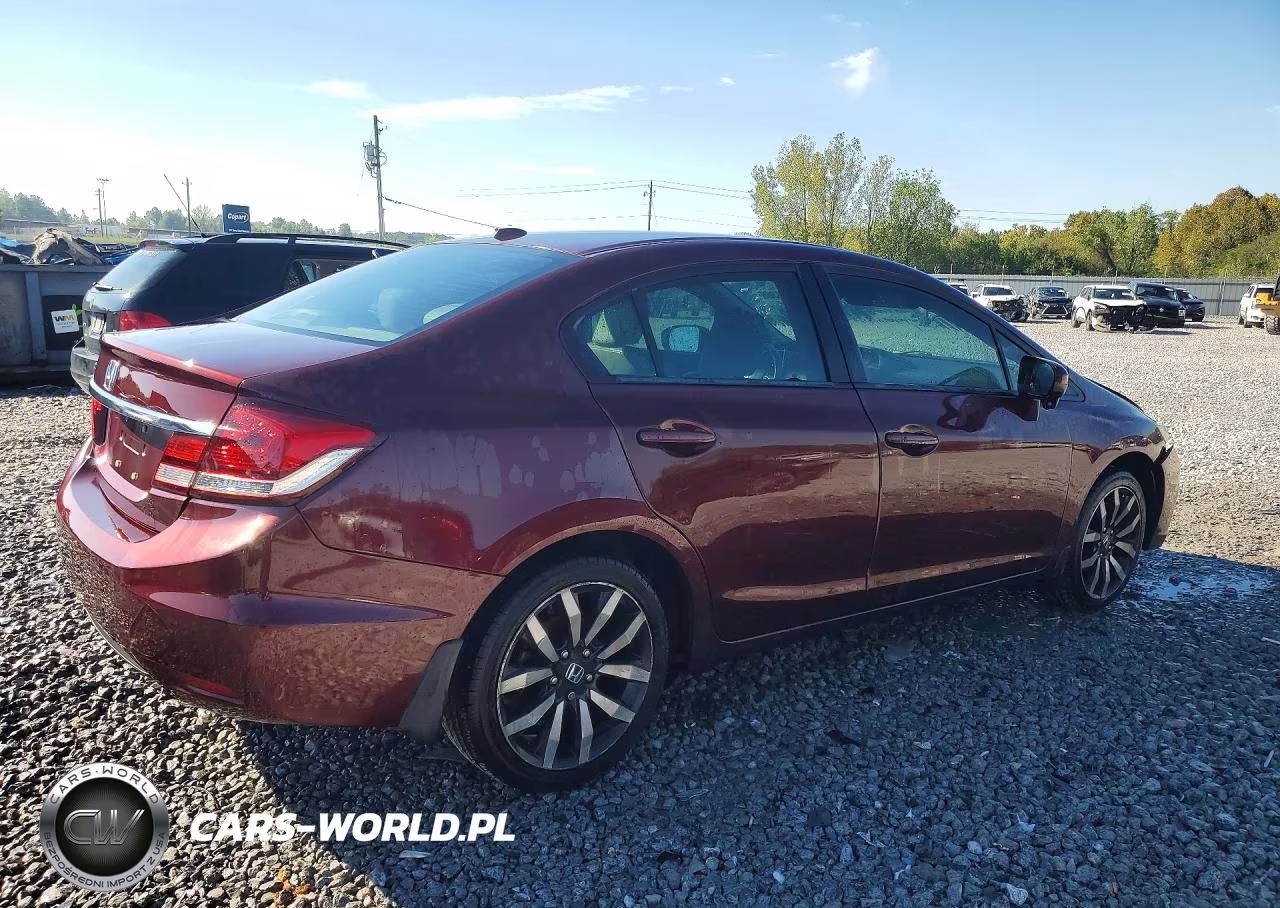 2015 Honda Civic Exl VIN:19XFB2F91FE018738 - 3
