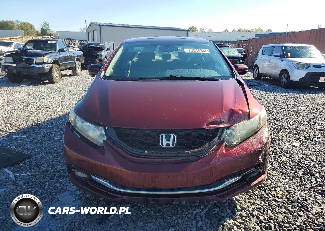 2015 Honda Civic Exl VIN:19XFB2F91FE018738 - 5