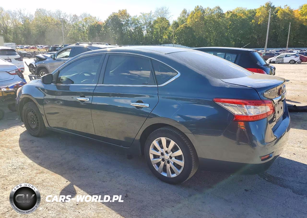 2013 Nissan Sentra S VIN:3N1AB7AP5DL612130 - 2