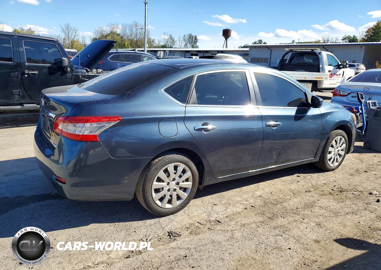 2013 Nissan Sentra S VIN:3N1AB7AP5DL612130 - 3
